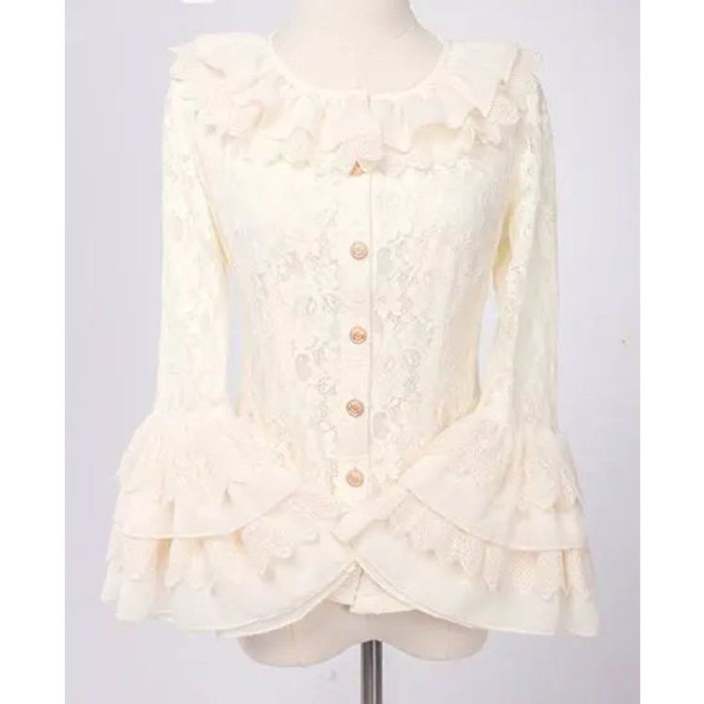 Precious Clove ~Romantic Date in Britain~ Lolita Blouse Size S